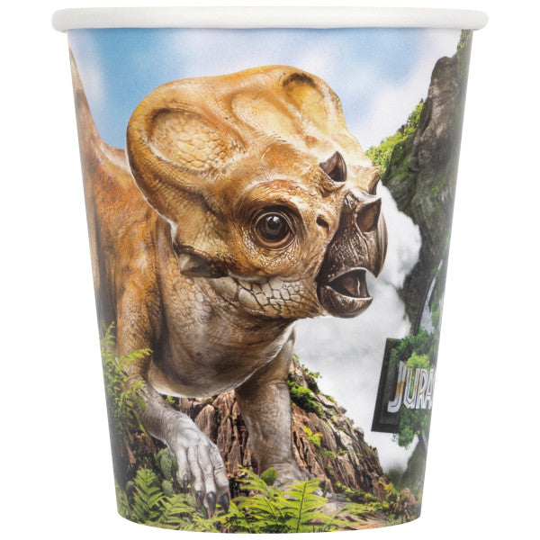 Jurassic World 4 9oz Paper Party Cups, 8ct