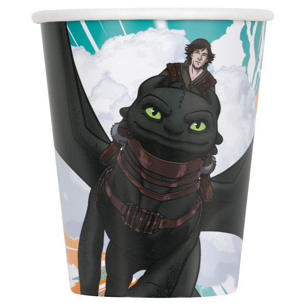 How to Train Your Dragon 9oz Paper Party Cups, 8ct