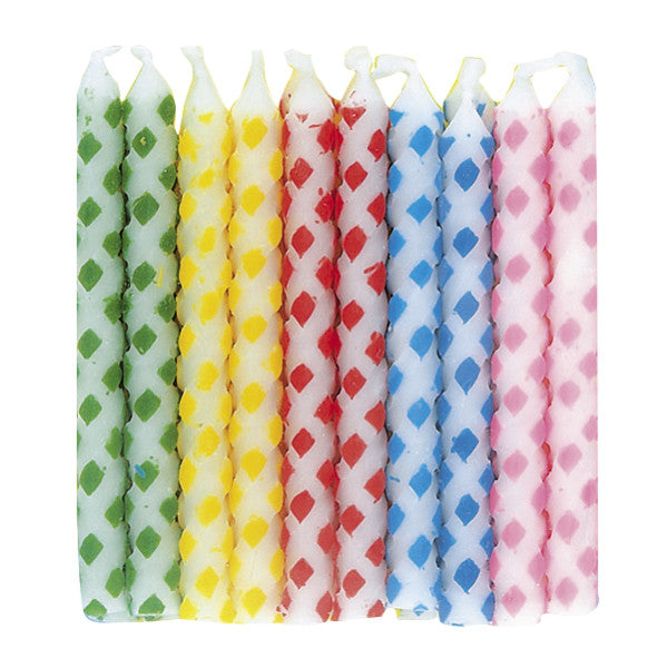 Diamond Dot Birthday Candles, 20ct