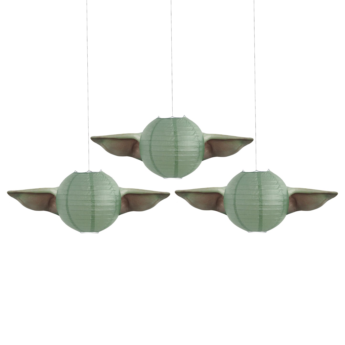 Mandalorian The Child Paper Lanterns, 3ct