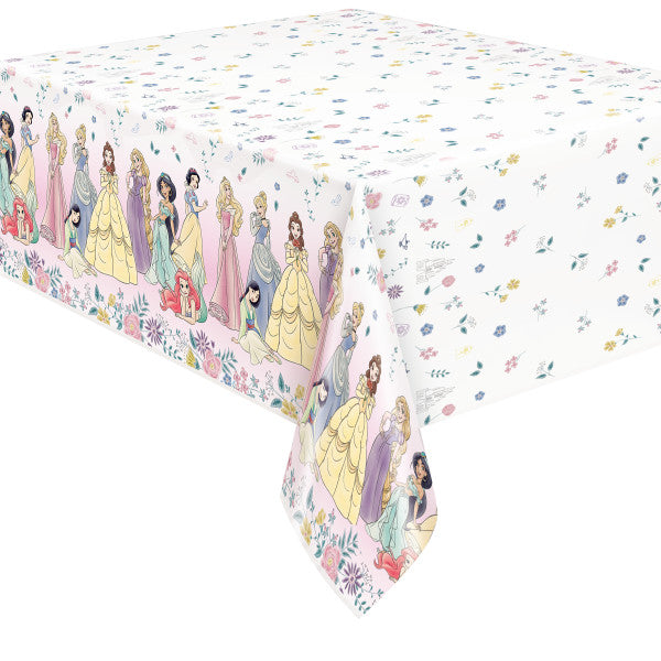 Disney Princess Rectangular Plastic Table Cover, 54" x 84"