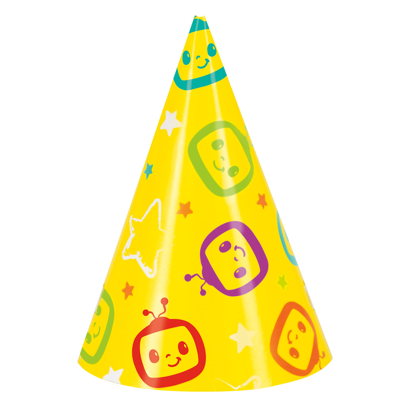 Cocomelon Mini Party Hats, 8ct
