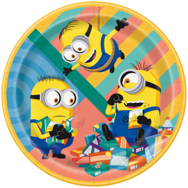Despicable Me Round 9" Dinner Plates, 8ct
