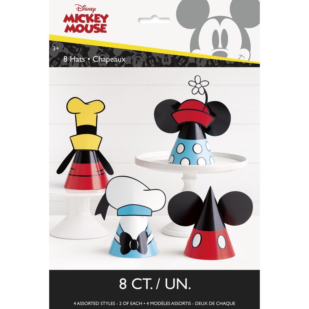 Disney Mickey Mouse Party Hats, 8ct