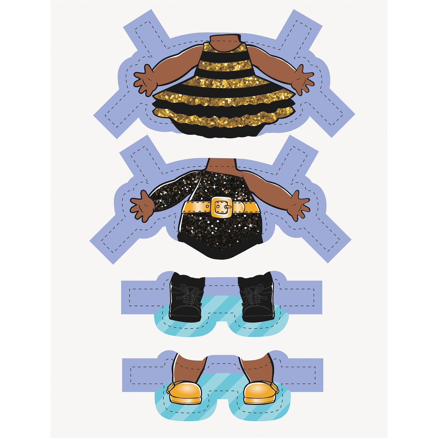 LOL Surprise Paper Dolls, 2ct