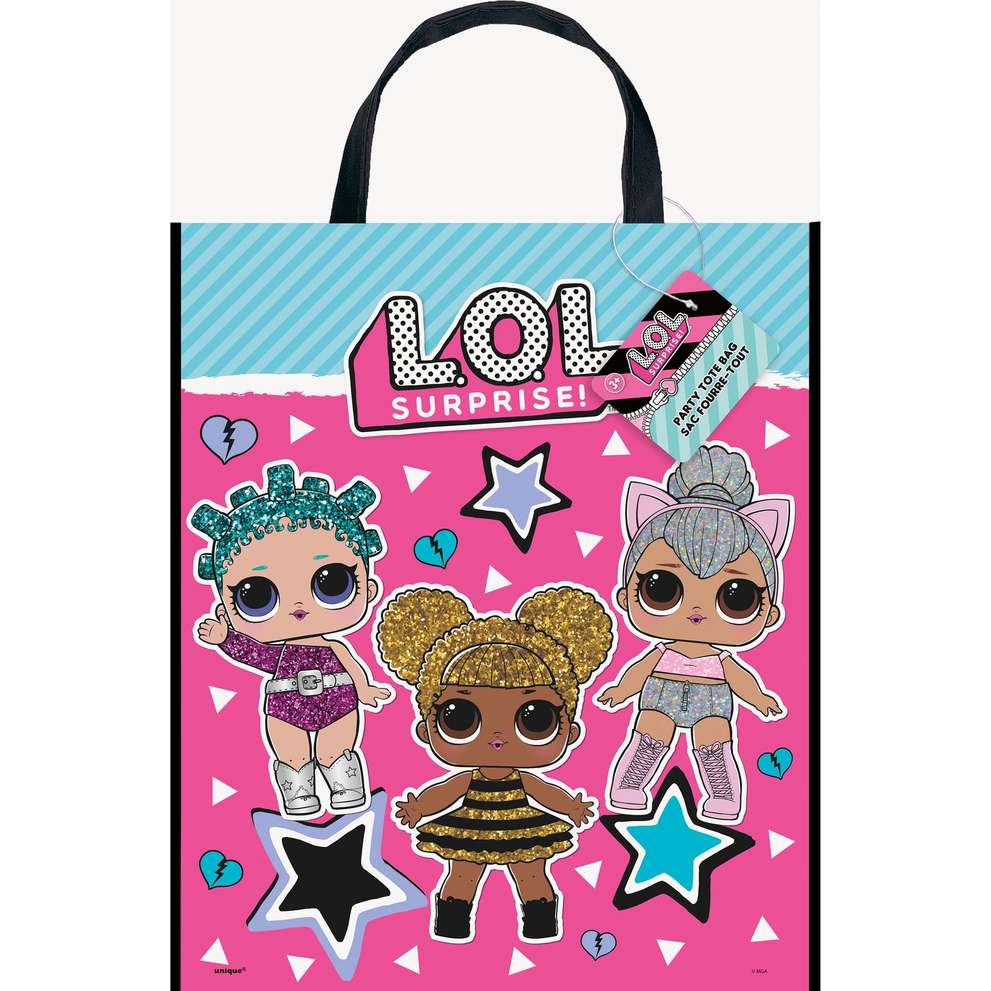 LOL Surprise Tote Bag, 13" x 11"