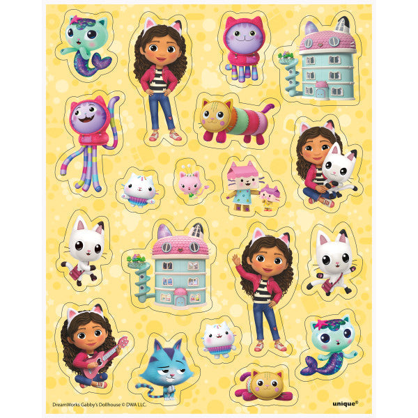 Gabby's Dollhouse Sticker Sheets, 4ct