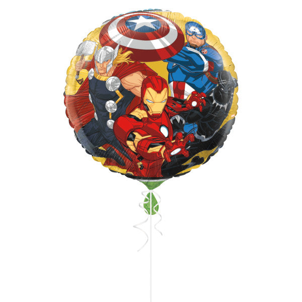 Avengers Round 18" Foil Balloon - Packaged (5)