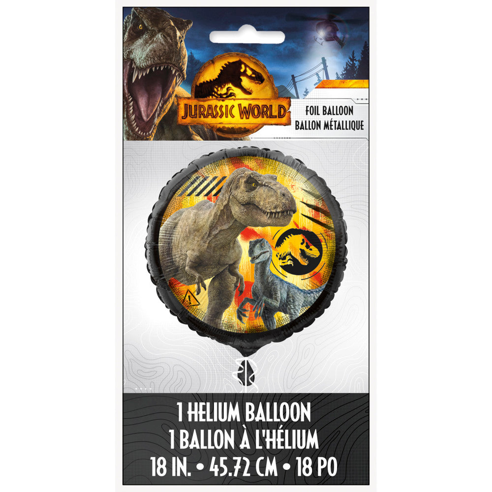 Jurassic World 3 18" Foil Balloon - Packaged