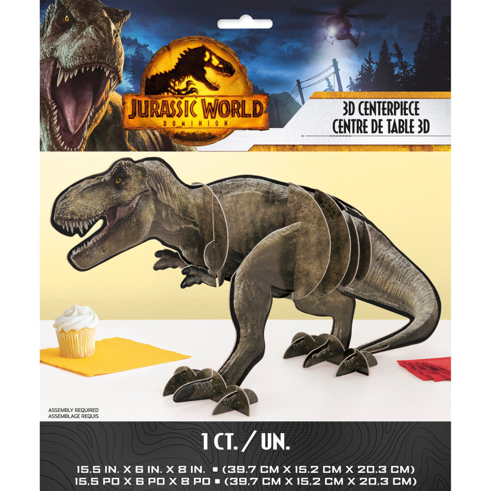 Jurassic World 3 3D Dinosaur Centerpiece Kit