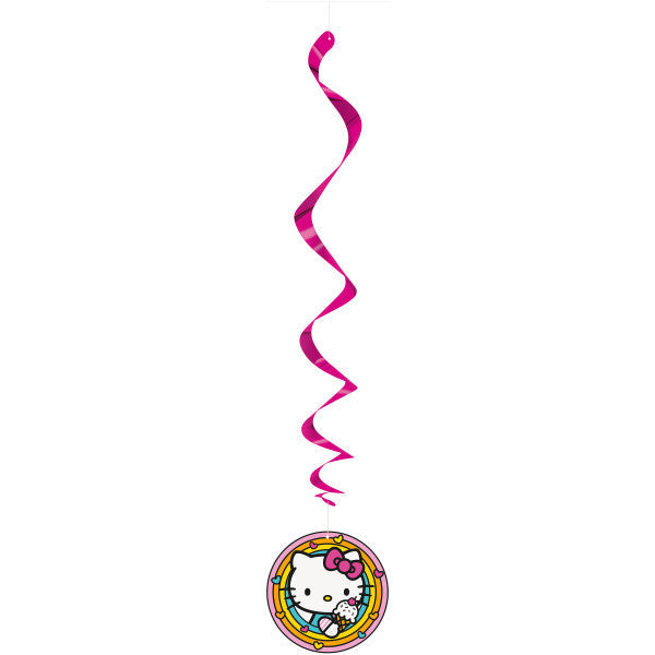 Hello Kitty and Friends 26" Hanging Swirl Decorations, 3ct
