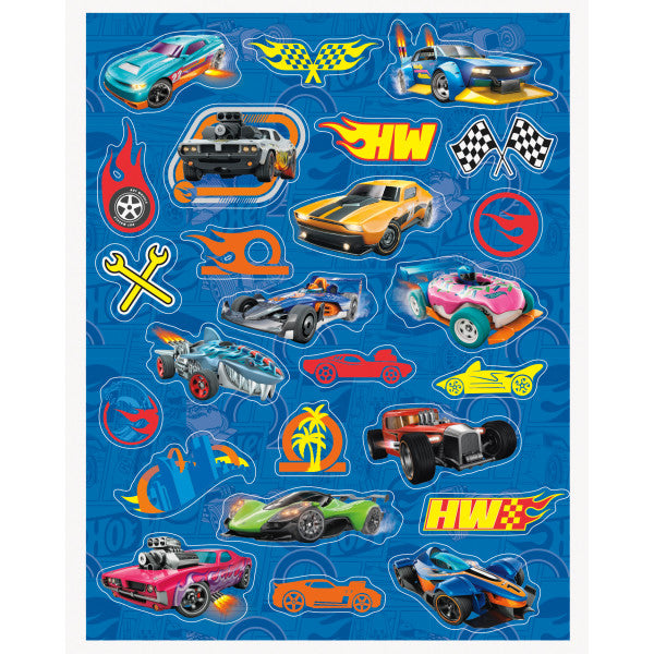 Hot Wheels Sticker Sheets, 4ct