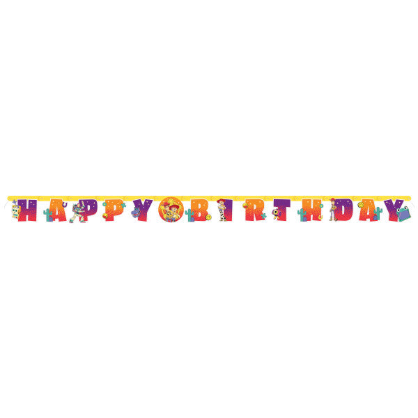 Disney Toy Story 5 "Happy Birthday" Cutout Jointed Banner