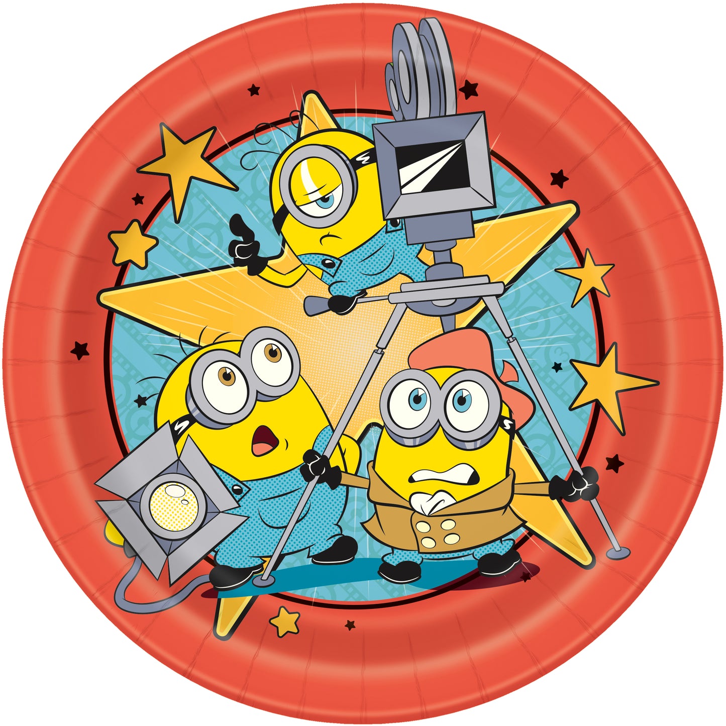 Minions 3 Round 9" Dinner Plates, 8ct