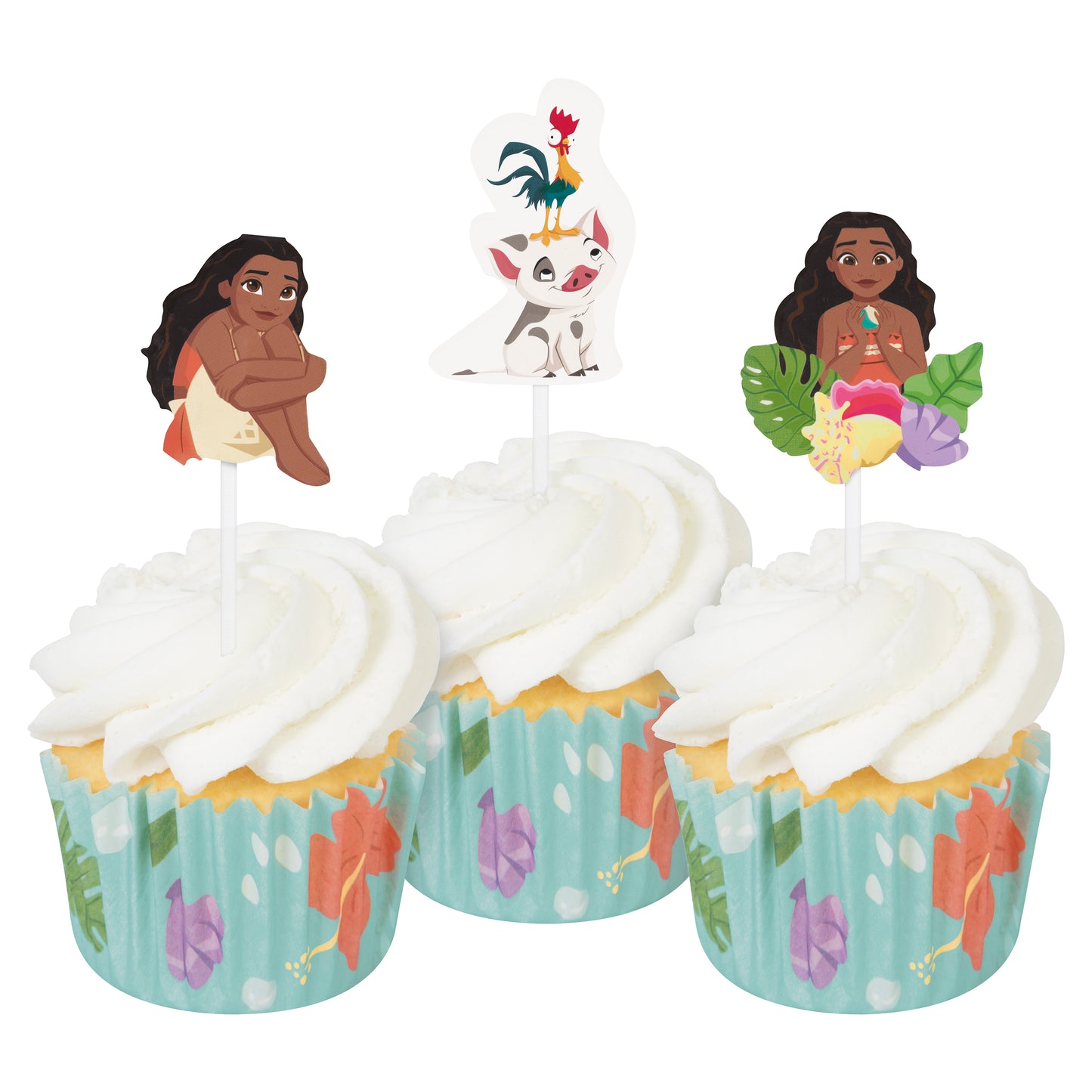 Disney Moana Cupcake Decorating Kit, 12pc