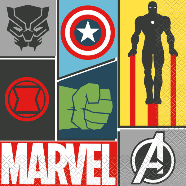 Avengers Luncheon Napkins, 16ct (12)