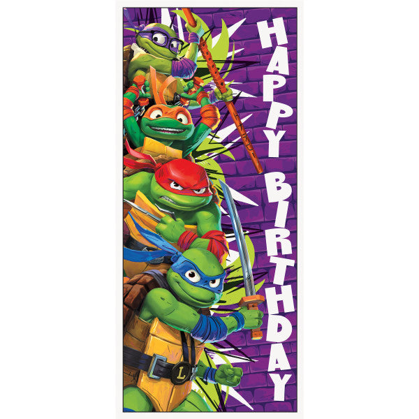 TMNT Mutant Mayhem Door Poster, 27" x 60"