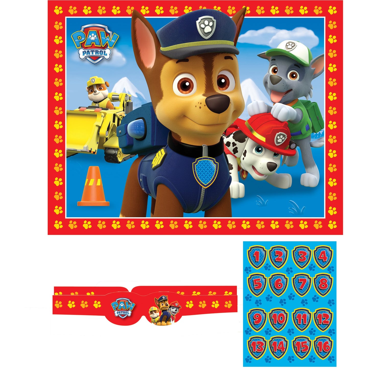 Paw Patrol Party Game