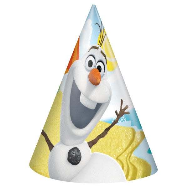 Disney Frozen Olaf Party Hats, 8ct