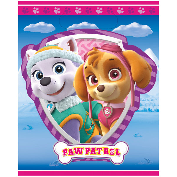 Paw Patrol Girl Loot Bags, 8ct