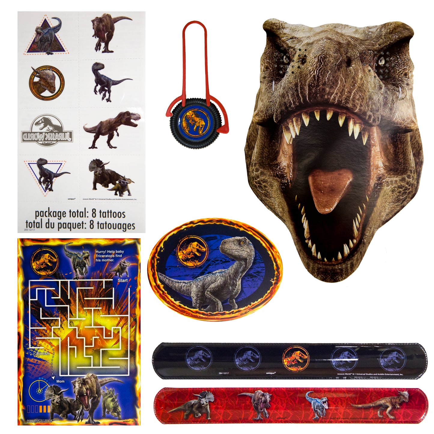 Jurassic World 2 Favor Pack, 48ct