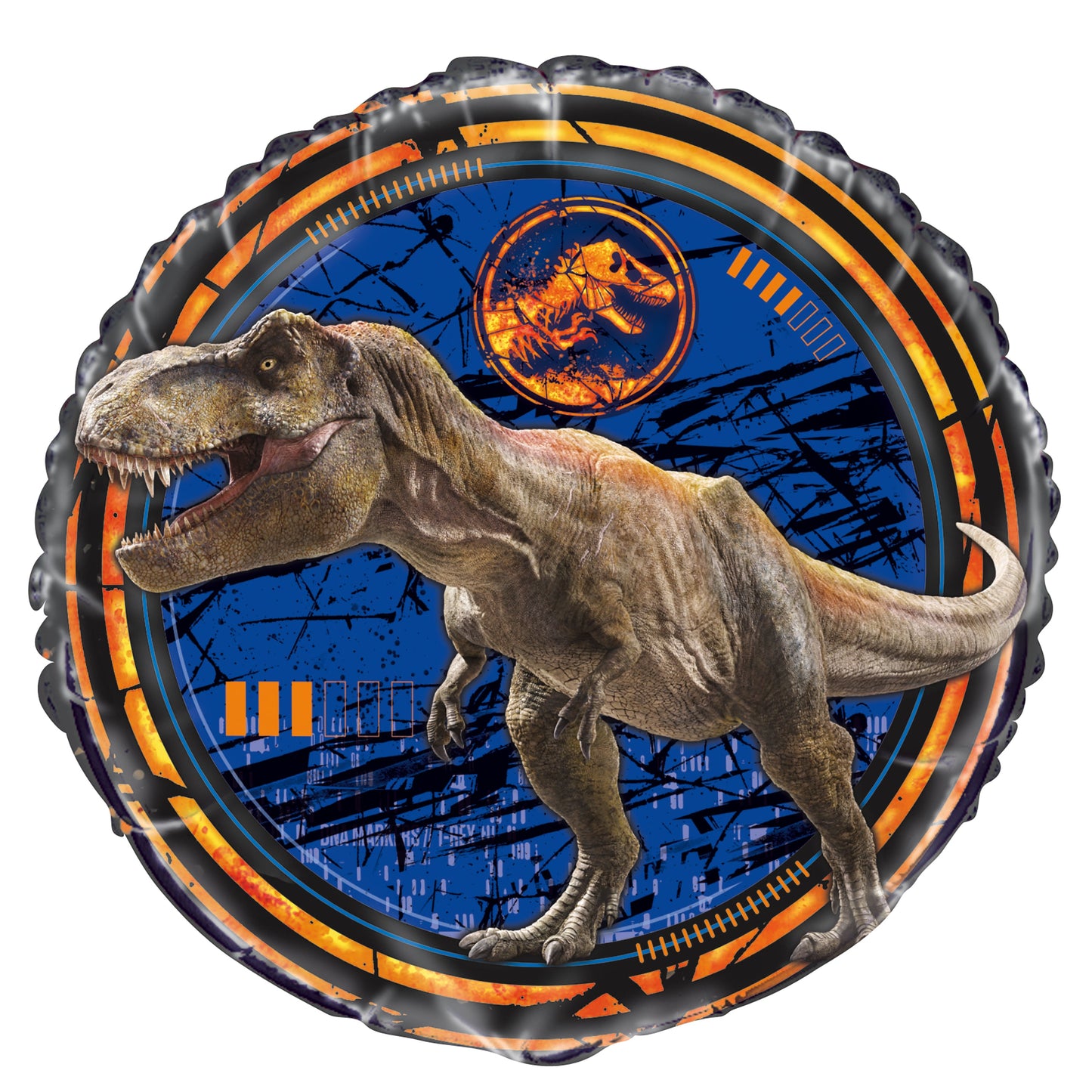Jurassic World 2 Round Foil Balloon 18", Bulk