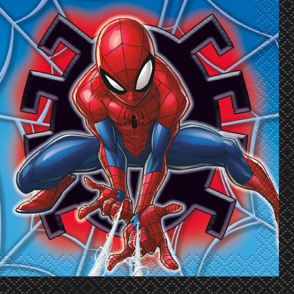 Spider-Man Beverage Napkins, 16ct