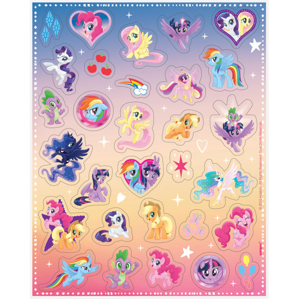 My Little Pony Sticker Sheets, 4ct