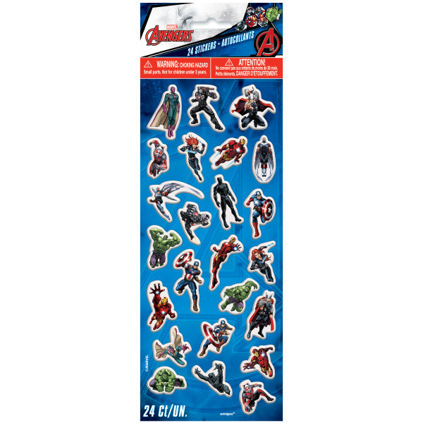 Avengers Puffy Sticker Sheet, 1ct