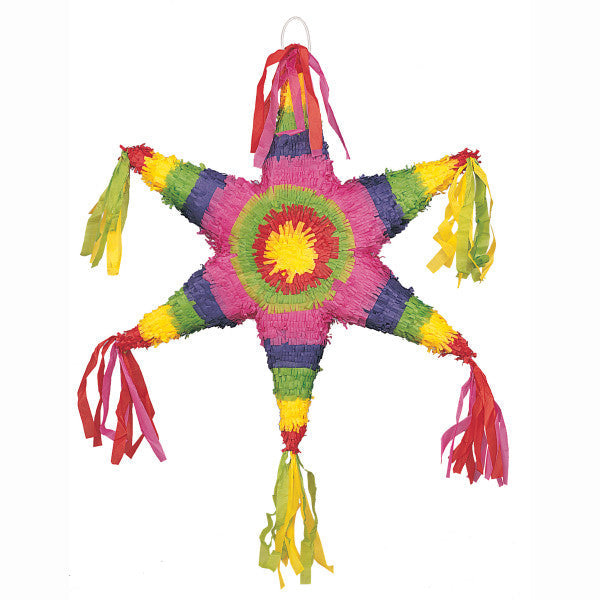 Mexican Star Shaped 3D Pinata