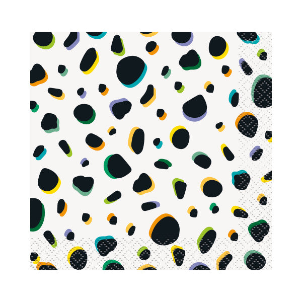 Animal Safari Beverage Napkins, 16ct