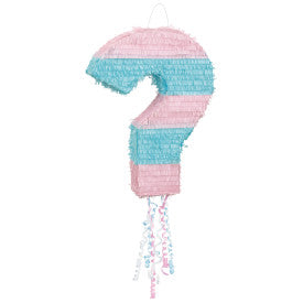 Gender Reveal Question Mark Pinata