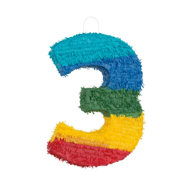 Number 3 Pinata