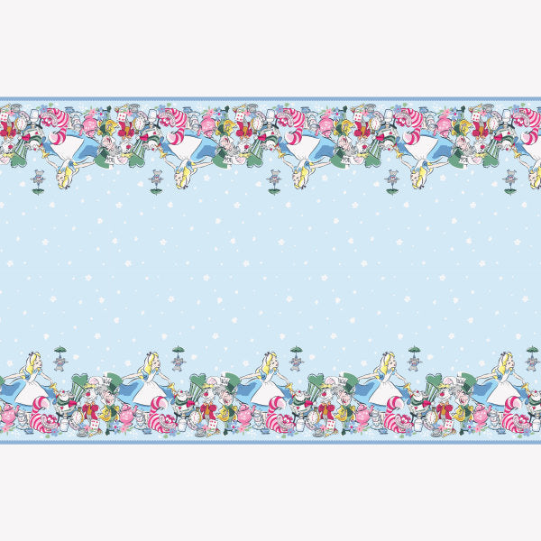 Disney Alice in Wonderland Rectangular Plastic Table Cover, 54"x84"