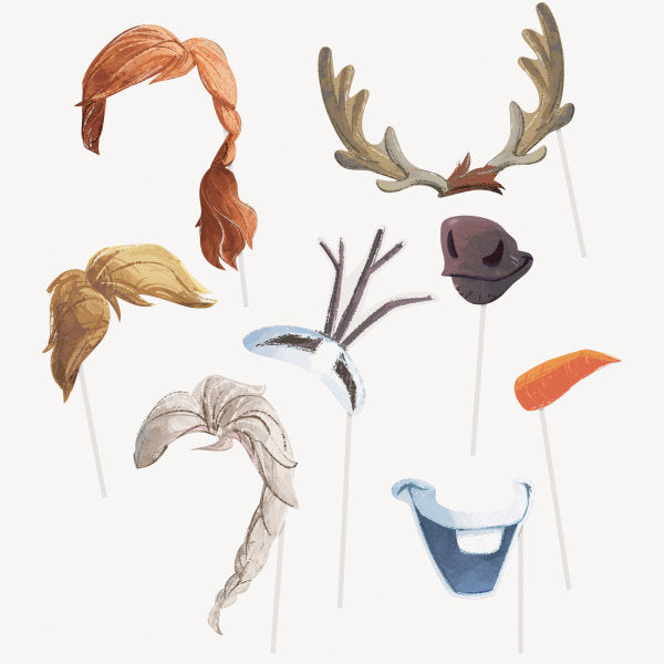 Disney Frozen 2 Photo Booth Props, 8ct