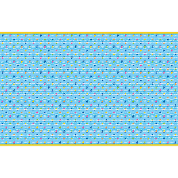 Baby Shark Rectangular Plastic Table Cover, 54"x84"