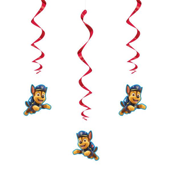 Paw Patrol Hanging Swirl Decorations, 26", 3ct