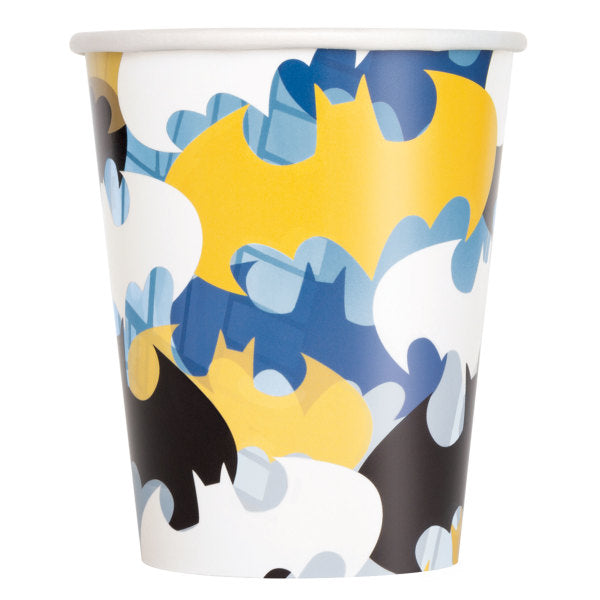 Batman 9oz Paper Cups, 8ct