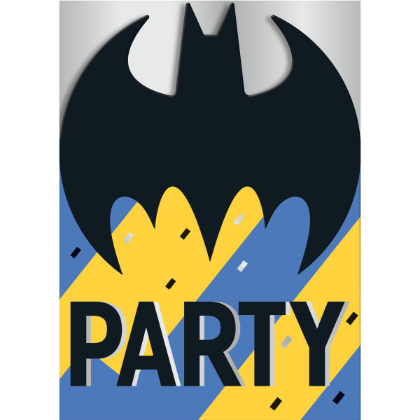 Batman Invitations, 8ct