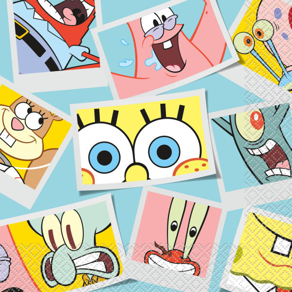 SpongeBob SquarePants Luncheon Napkins, 16ct
