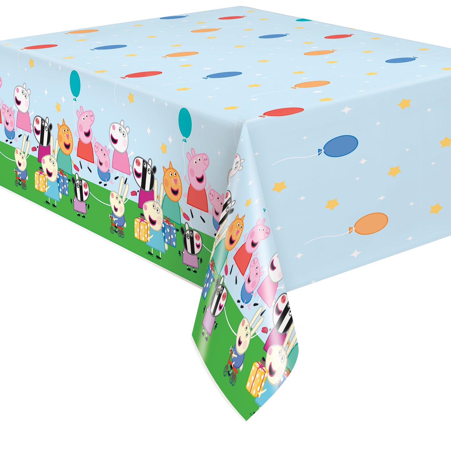 Peppa Pig Rectangular Plastic Table Cover, 54" x 84"