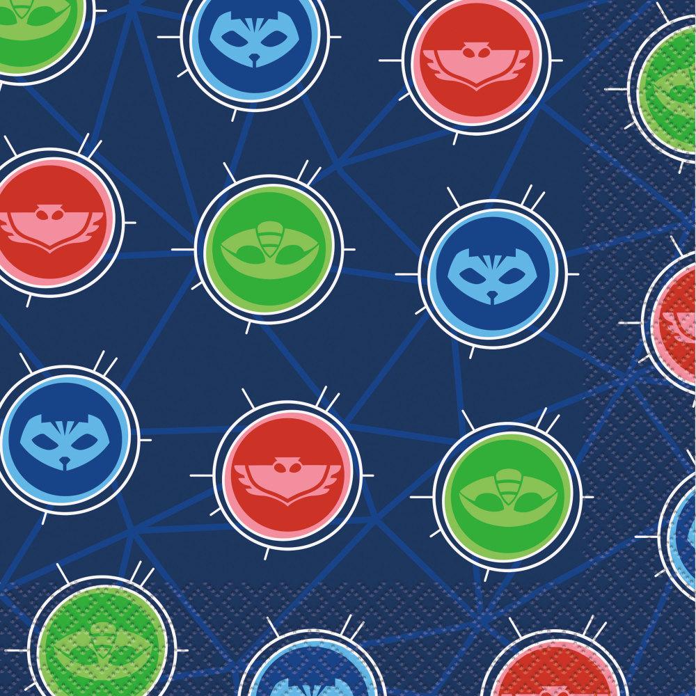 PJ Masks Luncheon Napkins, 16ct