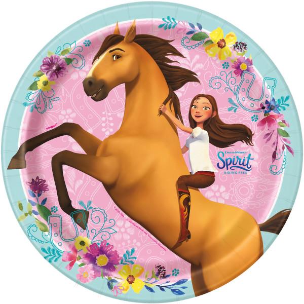 Spirit Riding Free Round 9" Dinner Plates, 8ct