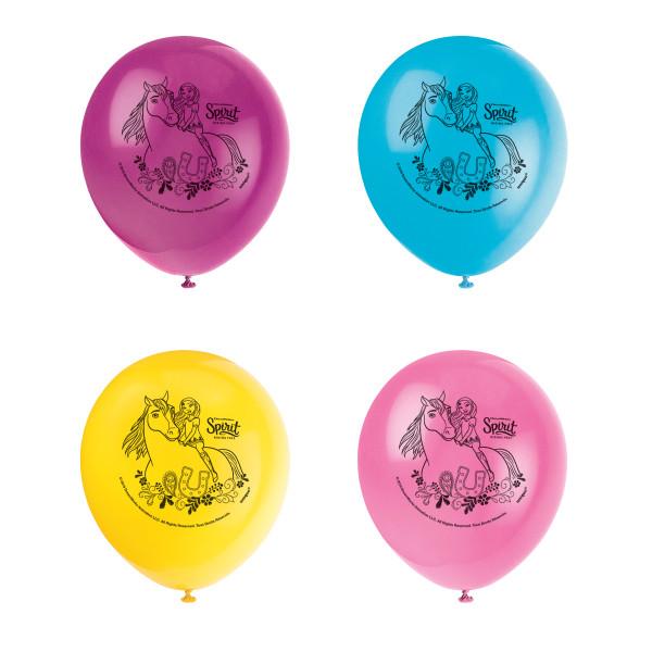 Spirit Riding Free 12" Latex Balloons, 8ct