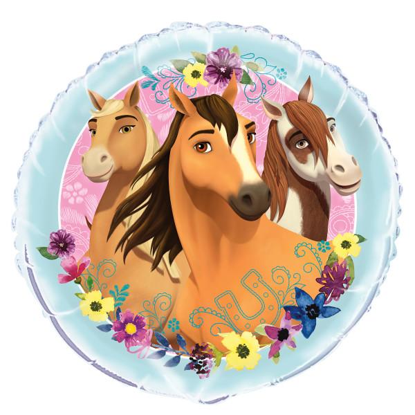 Spirit Riding Free Round Foil Balloon 18", Bulk
