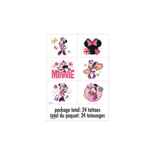 Disney Iconic Minnie Mouse Tattoos, 24ct