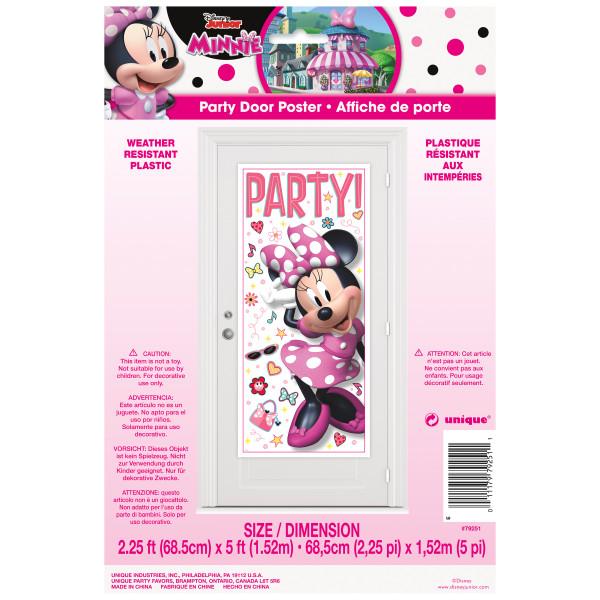 Disney Iconic Minnie Mouse Door Poster, 27"x60"