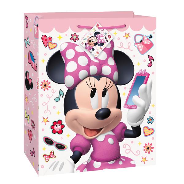 Disney Iconic Minnie Mouse Large Gift Bag