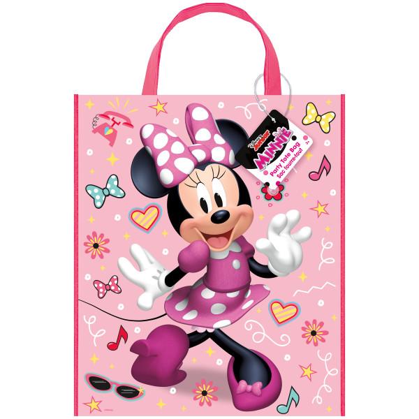 Disney Iconic Minnie Mouse Tote Bag, 13"x11"