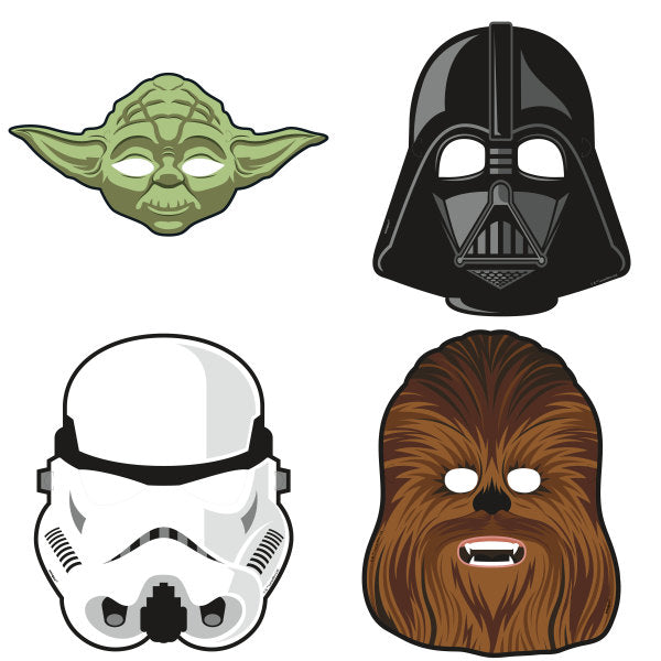 Star Wars Classic Party Masks, 8ct